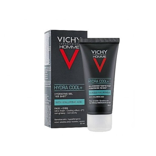 VICHY HOMME hydra cool+ gel hydratant sensitive 50 ml