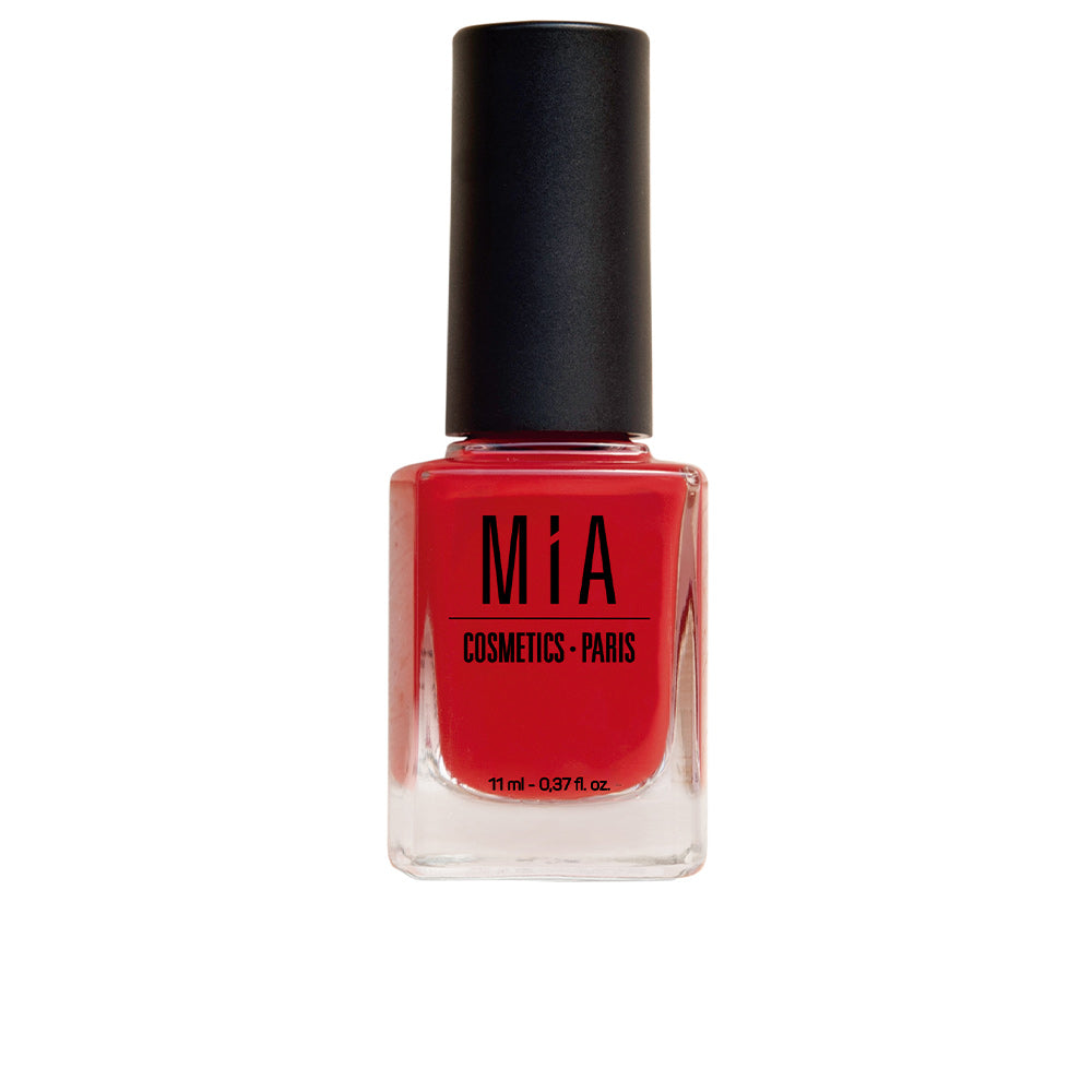 MIA COSMETICS PARIS NAIL POLISH #poppy red