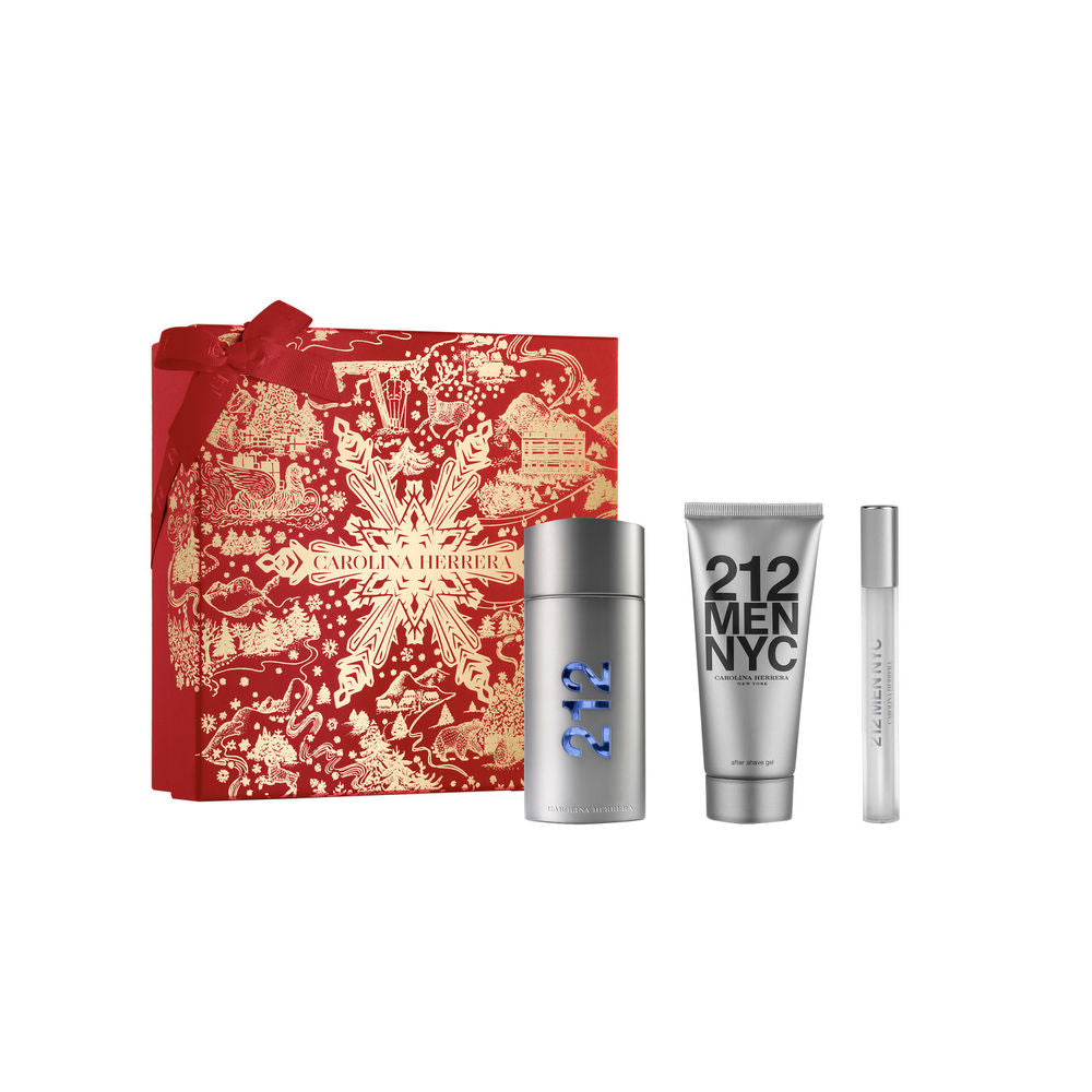 CAROLINA HERRERA 212 NYC MEN ESTUCHE 3 pz