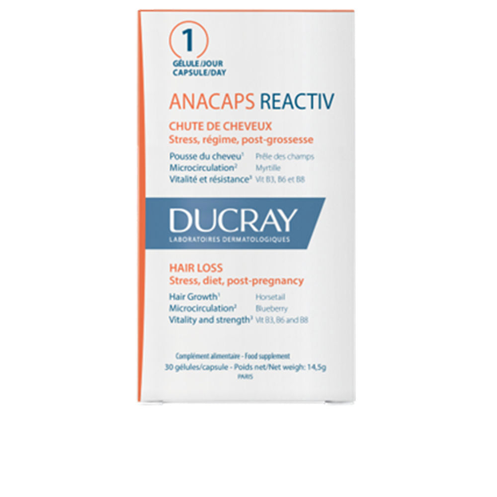 DUCRAY ANACAPS REACTIV reactional anti-hair loss tablets 30 units