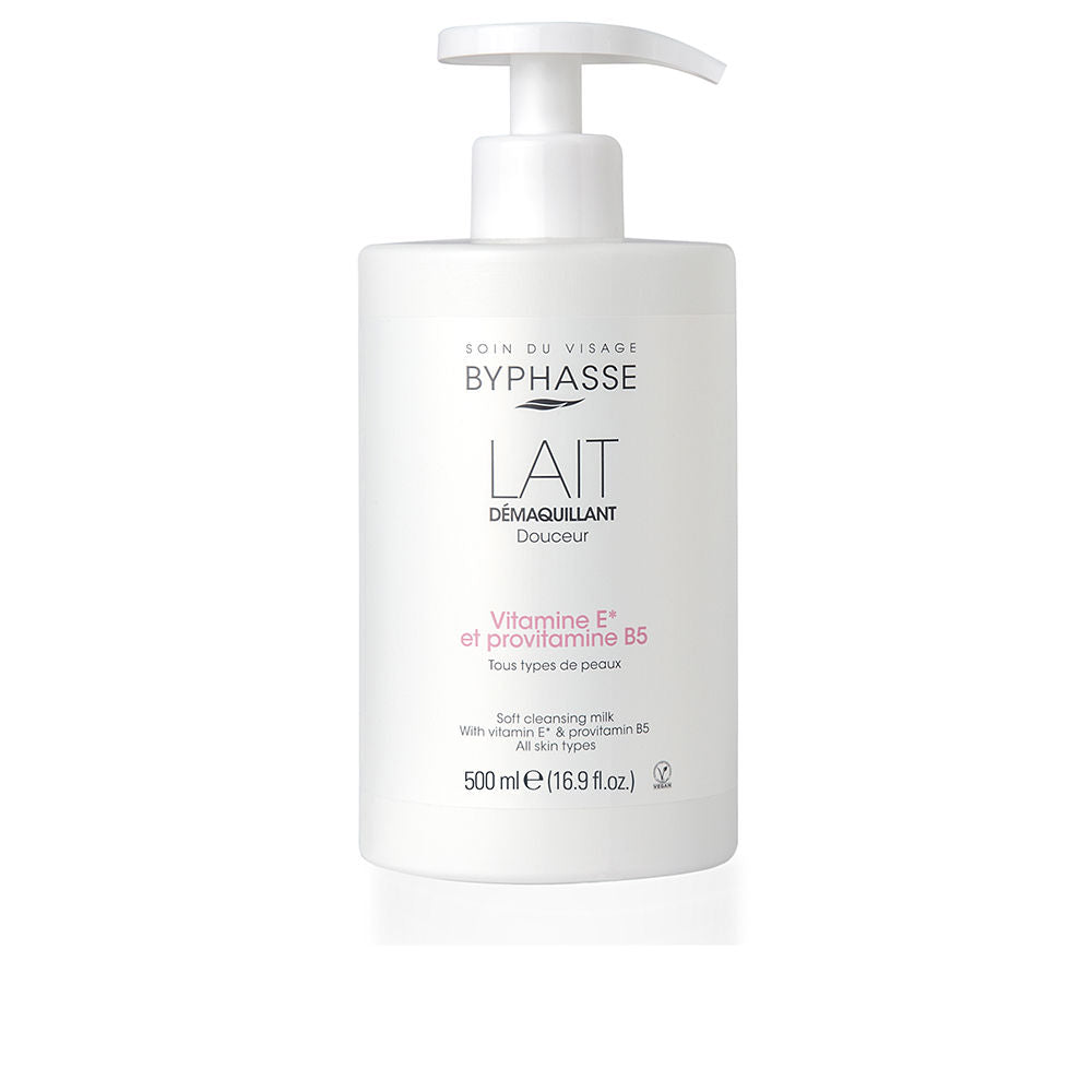 BYPHASSE DOUCEUR MAKE-UP REMOVER MILK vitamin E and provitamin B5 500 ml