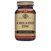 SOLGAR CHELATED ZINC tablets 100 u