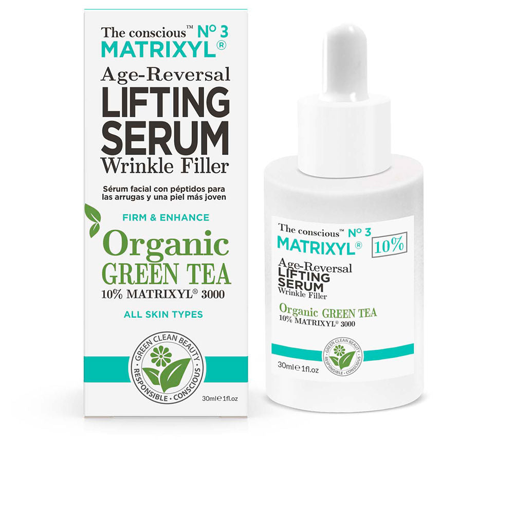 THE CONSCIOUS™ MATRIXYL® age-reversal lifting serum organic green tea 30 ml