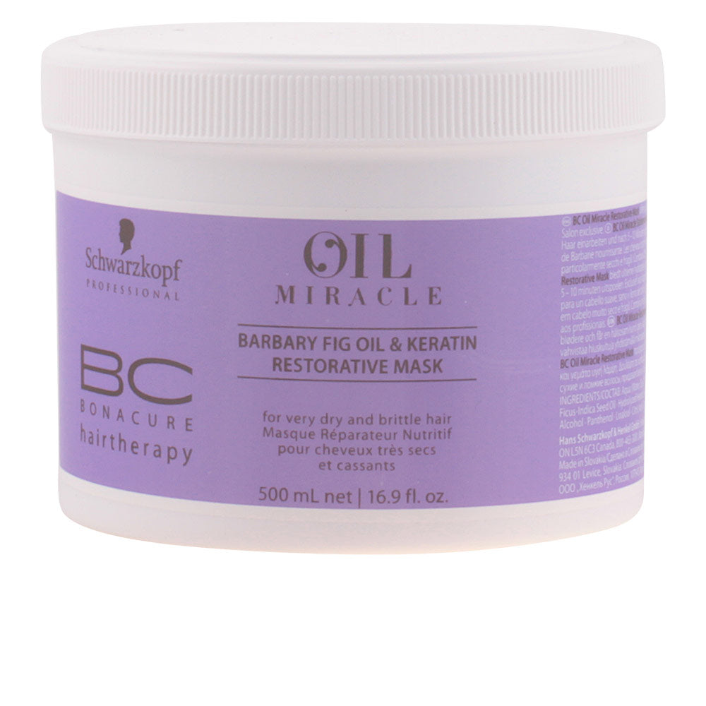 SCHWARZKOPF BC OIL MIRACLE barbary fig oil mask 500 ml