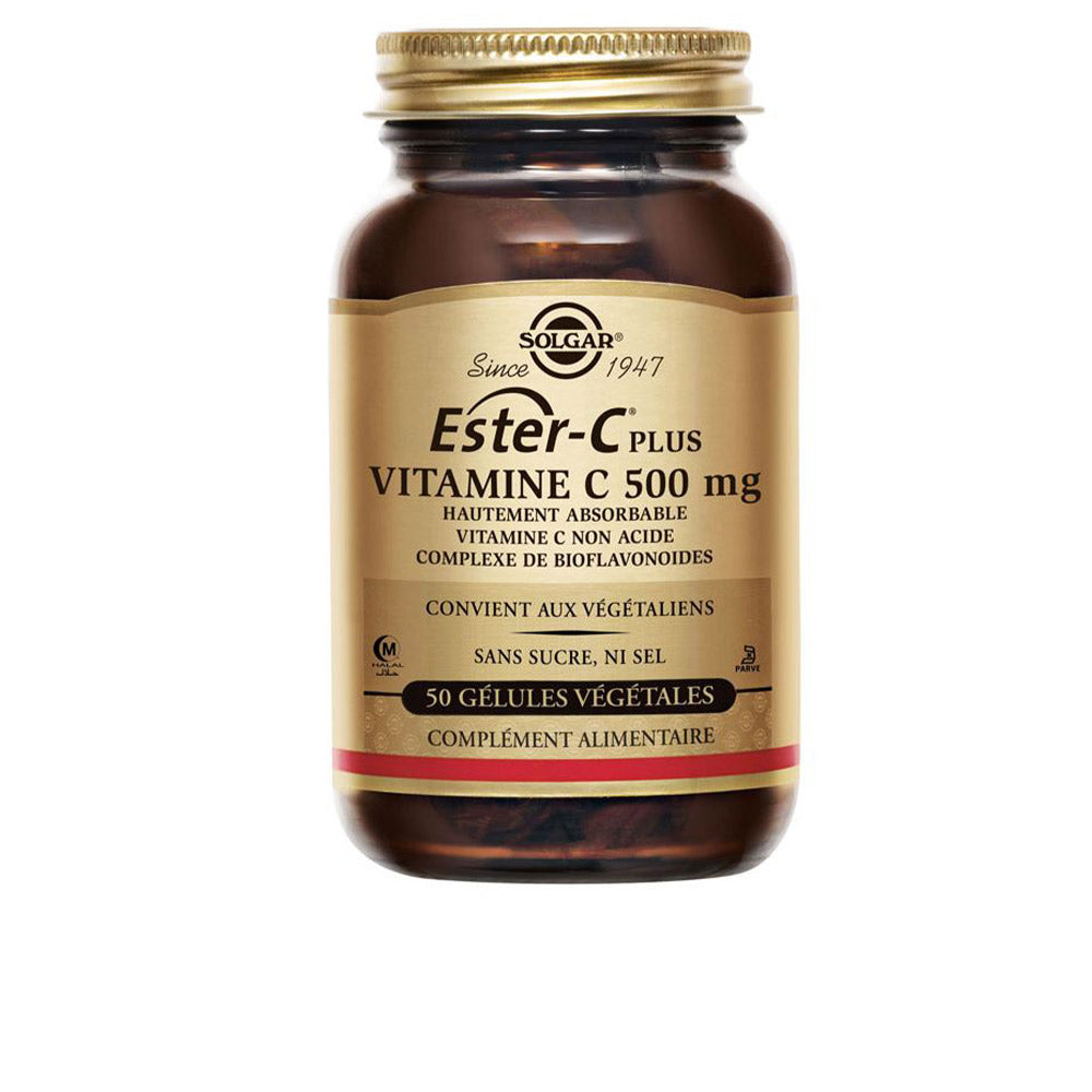 SOLGAR ESTER-C® PLUS 500mg cápsulas vegetales 50 u