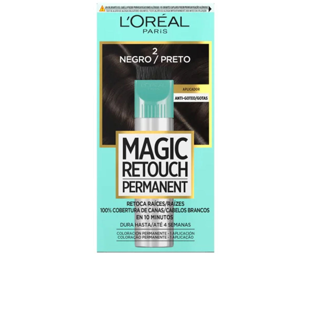 L'ORÉAL PARIS MAGIC RETOUCH permanent hair color #2-Black 1 unit