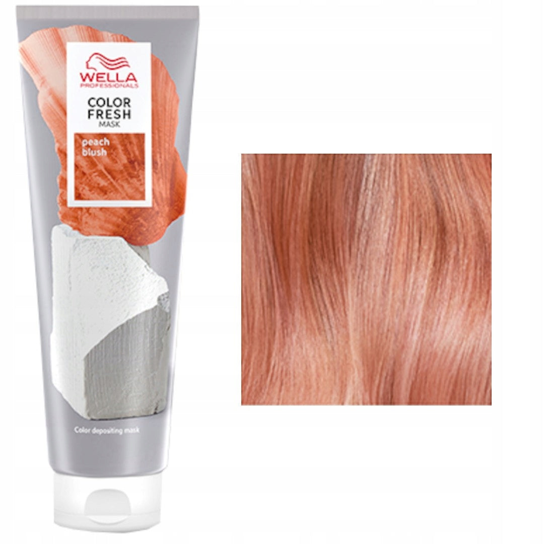 WELLA PROFESSIONALS COLOR FRESH MASK Masque colorant naturel #peach blush 150 ml