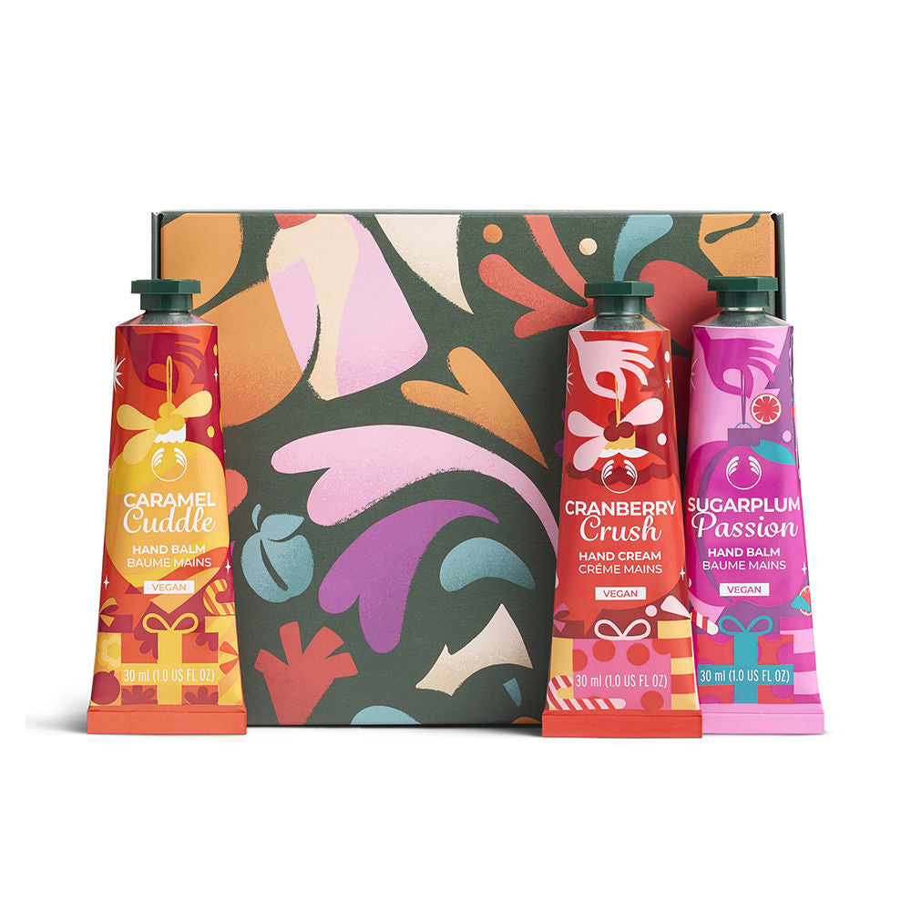 THE BODY SHOP HANDBALM TRIO CASE 3 pcs