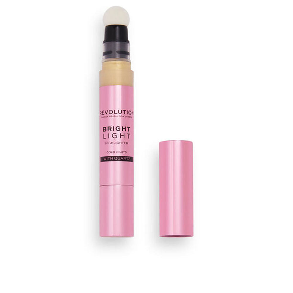 REVOLUTION MAKE UP BRIGHT LIGHT highlighter #gold lights