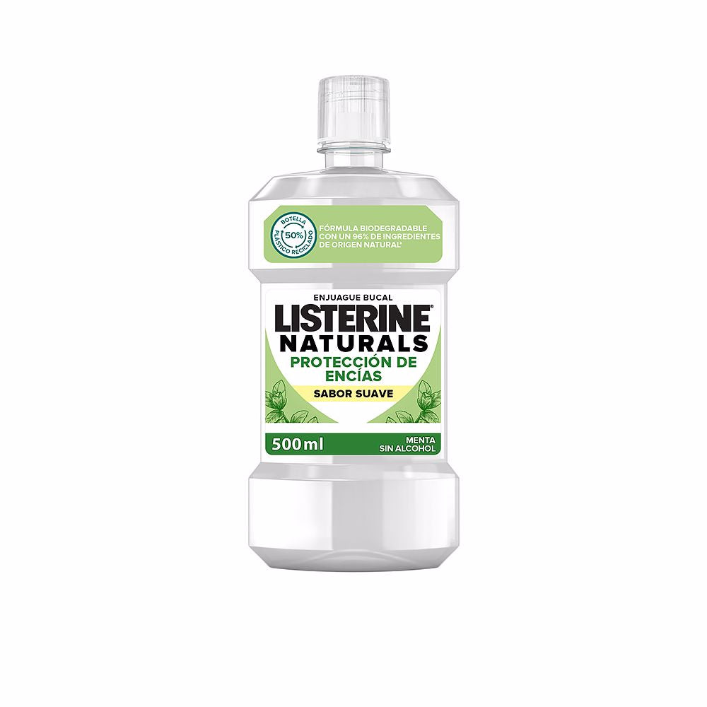 LISTERINE NATURALS mouthwash protection against inflamed gums 500 ml