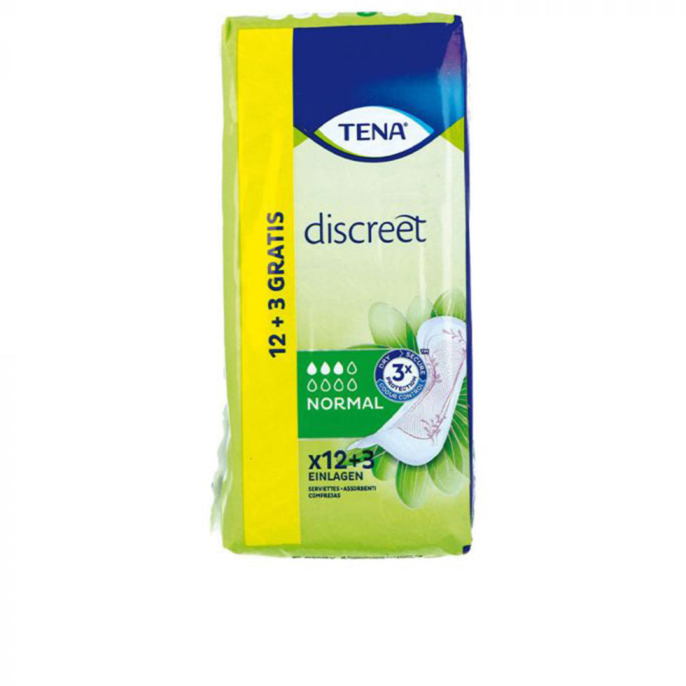 TENA LADY DISCREET normal incontinence compress 15 u