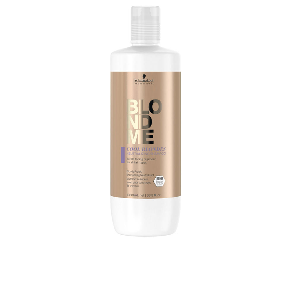 SCHWARZKOPF BLONDME cool blondes neutralizing shampoo 1000 ml
