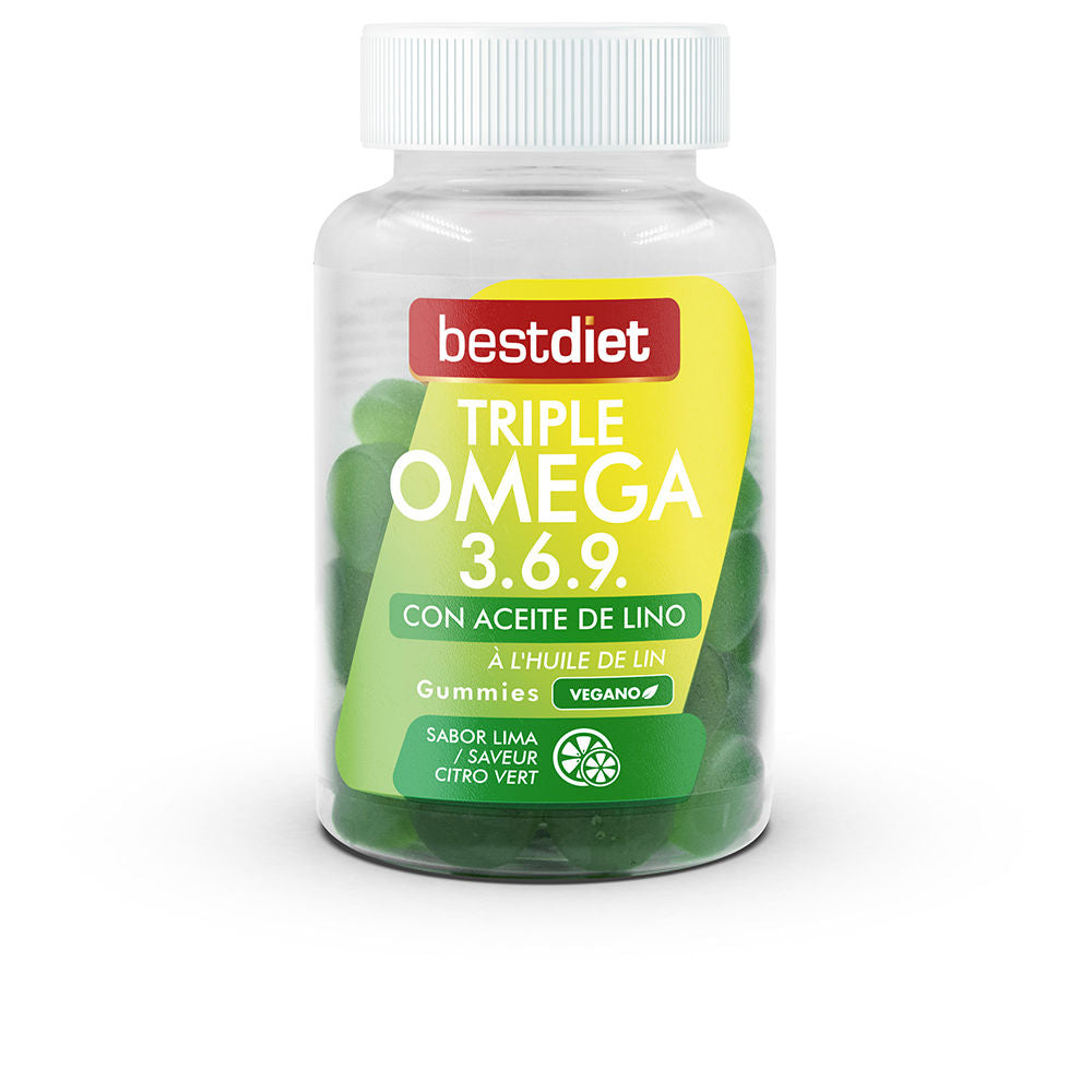 BEST DIET TRIPLE OMEGA 3.6.9. gummies 60 u