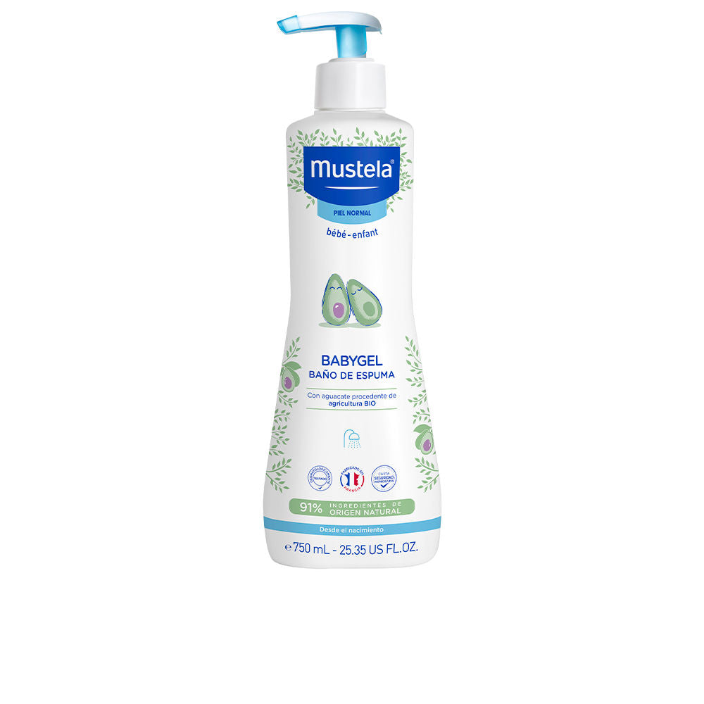 MUSTELA BABY-CHILD foam bath gel 750 ml