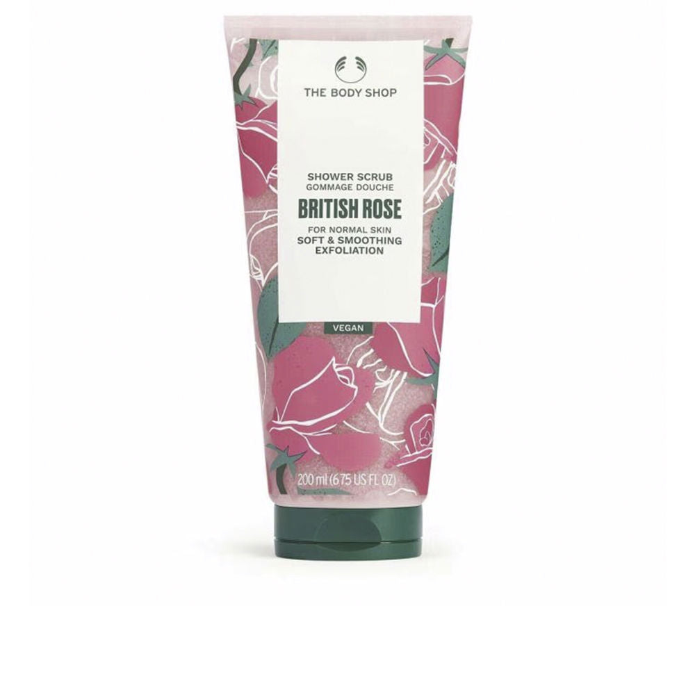 THE BODY SHOP BRITISH ROSE shower scrub 200 ml
