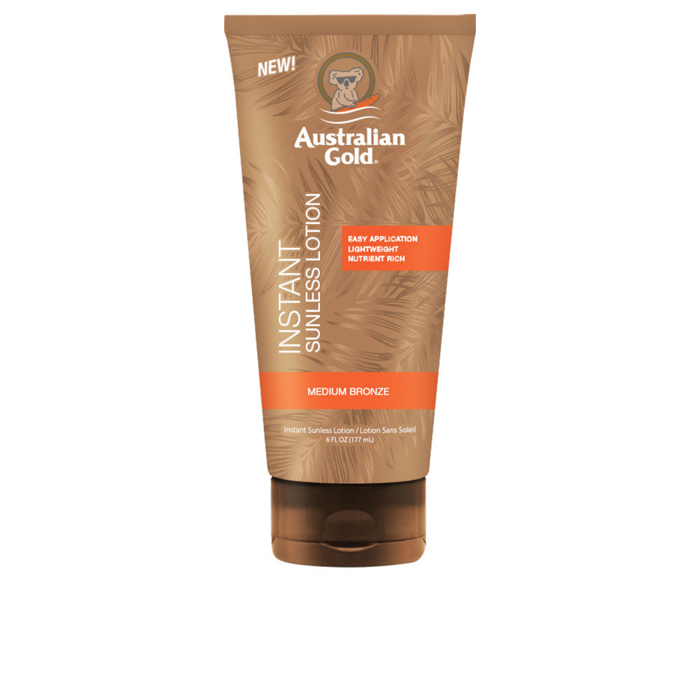 AUSTRALIAN GOLD SUNLESS INSTANT rich bronze color lotion 177 ml