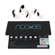 NOOVES #so twirl premium glam GEL NAIL SHEETS 20 u