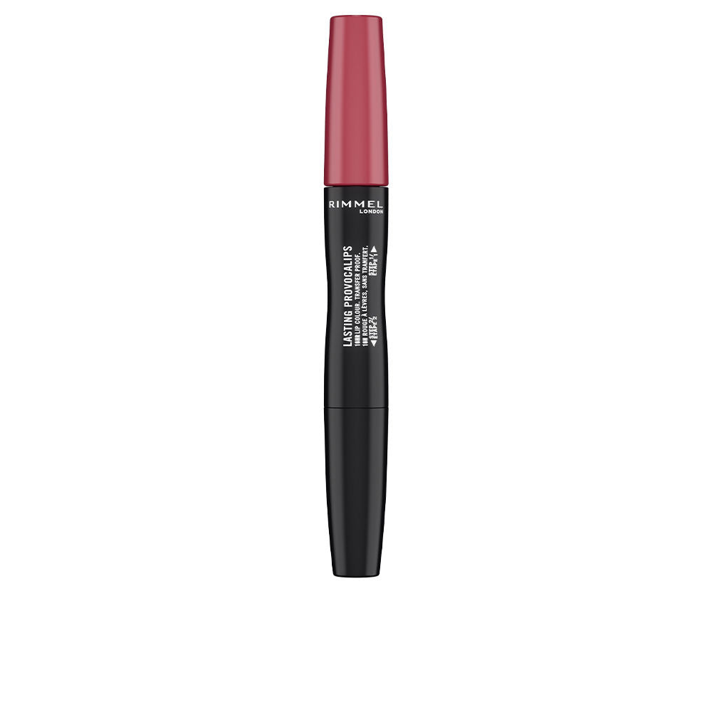 RIMMEL LONDON LASTING PROVACALIPS lip colour transfer proof #210-pink case of emergency