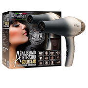 ID ITALIAN AIRLISSIMO GTI 2300 GOLD STAR professional hair dryer 1 unit