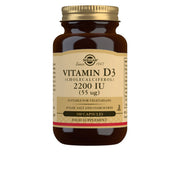 SOLGAR Vitamin D3 2200 Iu 55 Mcg 100 Vcaps