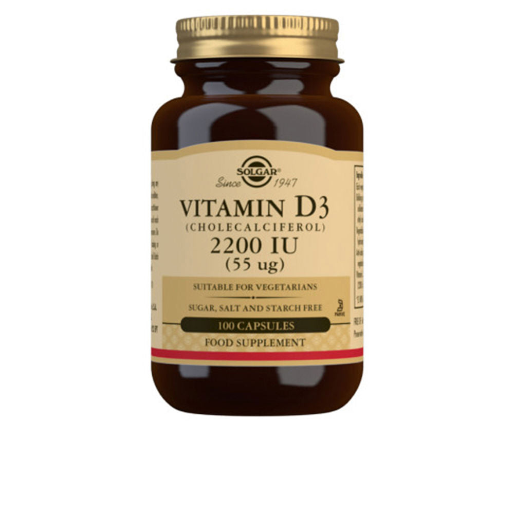 SOLGAR Vitamin D3 2200 Iu 55 Mcg 100 Vcaps