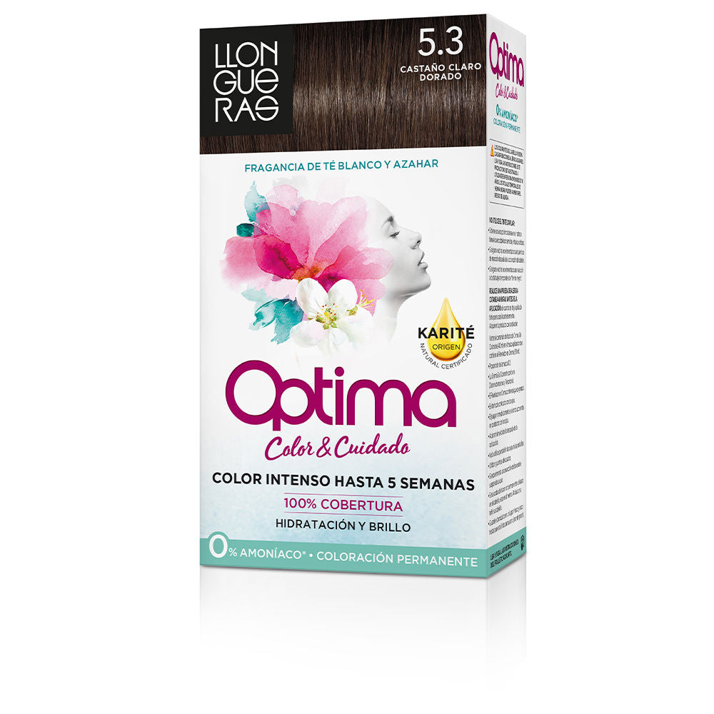 LLONGUERAS OPTIMA hair colour #5.3-golden brown 1 u