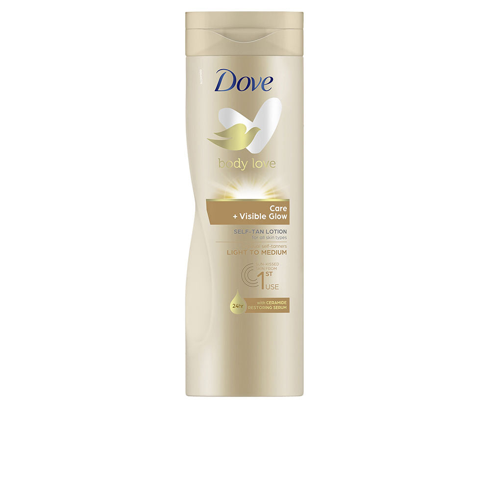 DOVE VISIBLE GLOW Self-Tanning Body Lotion Medium 400ml