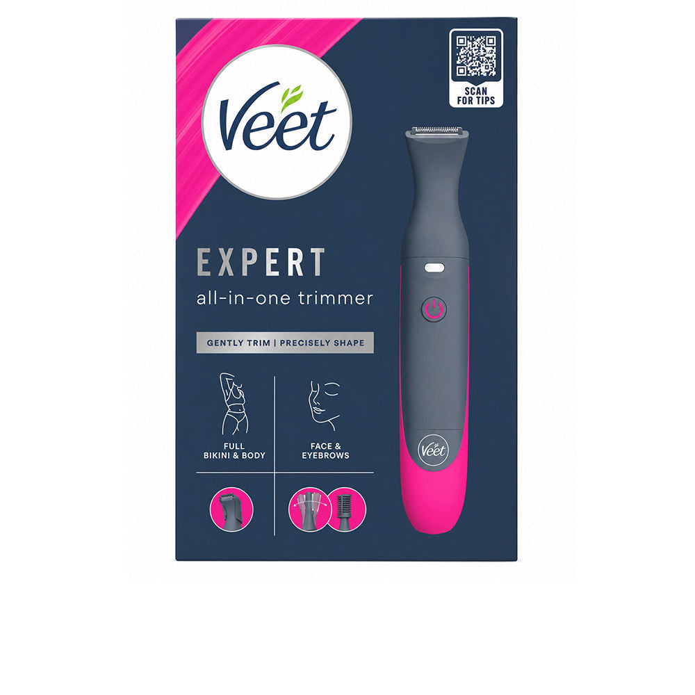 VEET EXPERT ELECTRIC TRIMMER bikini, face and body 5 units