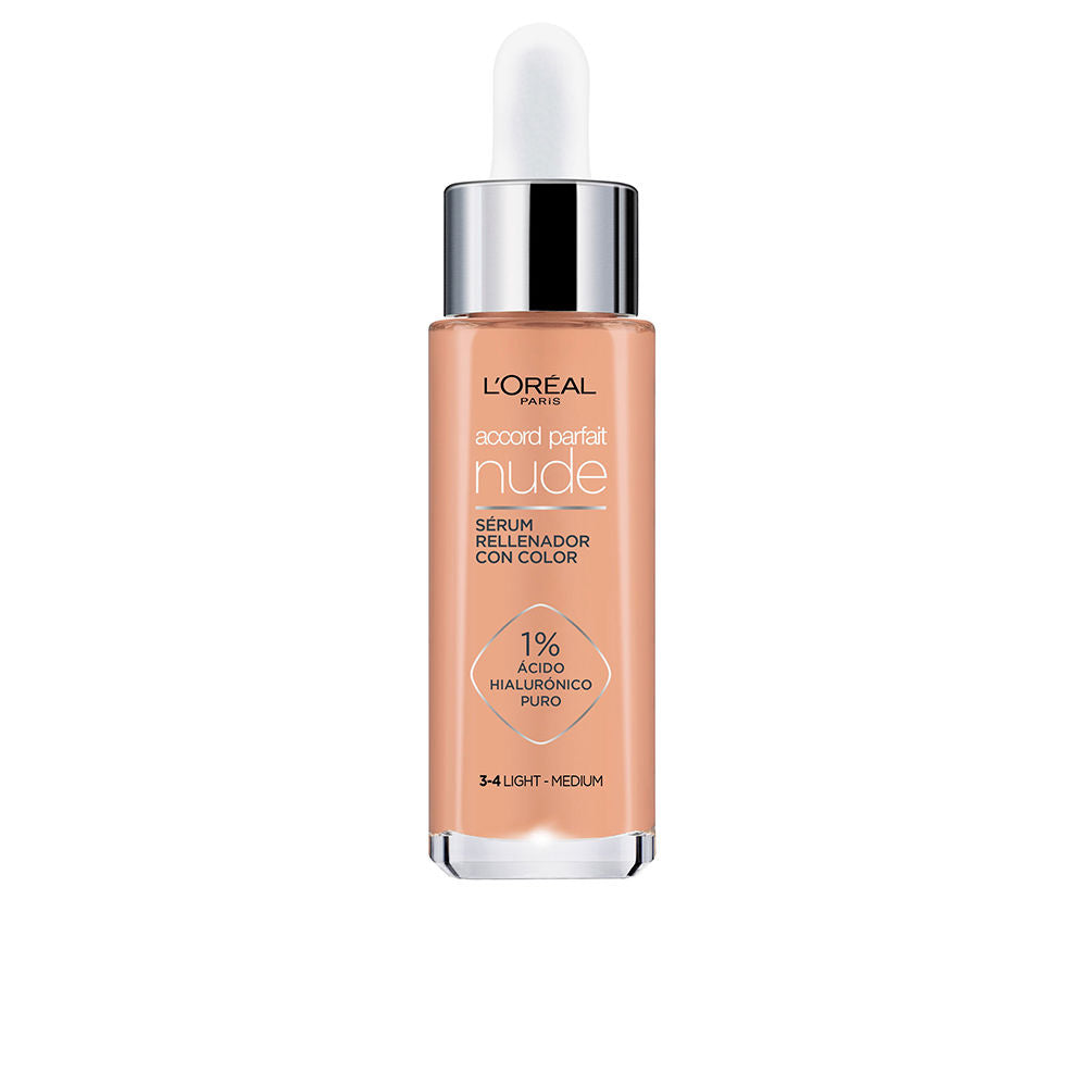 L'ORÉAL PARIS ACCORD PARFAIT NUDE serum with color #3-4 30 ml