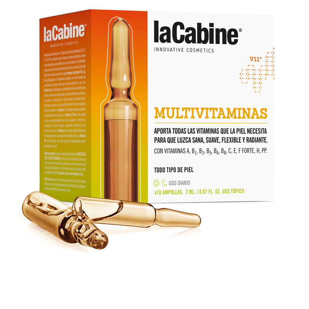LA CABINE MULTI VITAMIN AMPOULES 10 x 2 ml