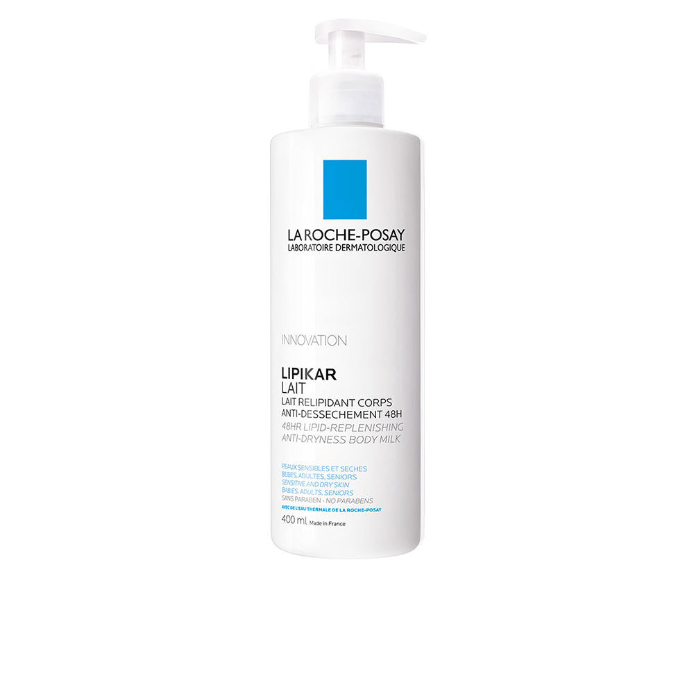 LA ROCHE POSAY LIPIKAR LAIT 48h relipidizing and soothing body moisturizer for dry skin 400 ml