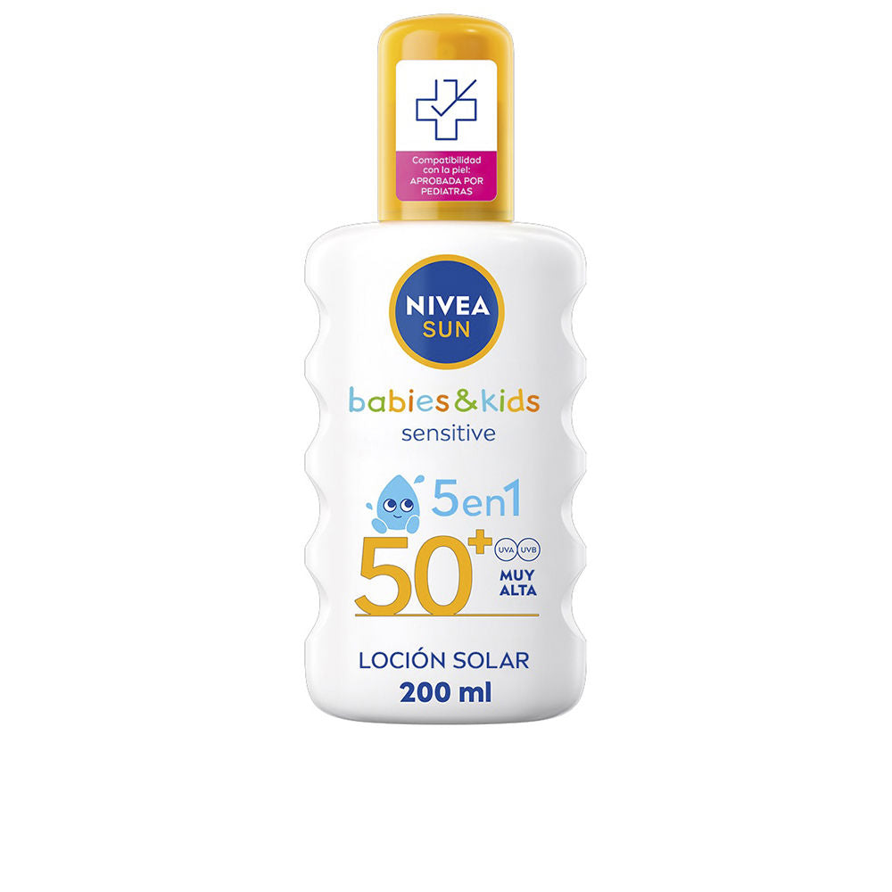 NIVEA SUN BABIES&amp;KIDS 5 in 1 sun lotion SPF50+ 200 ml