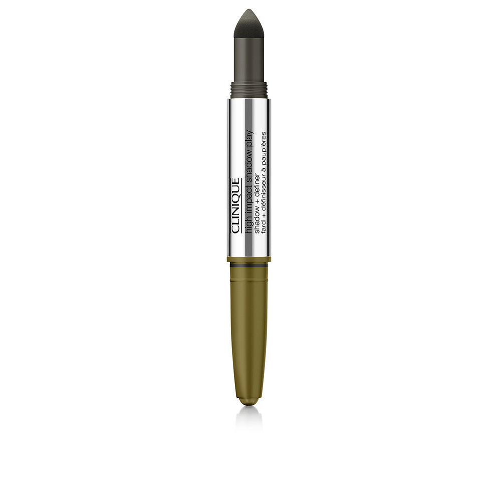 CLINIQUE HI SHADOW PLAY sombra de ojos + definidor de sombra #mixed green 4 ml