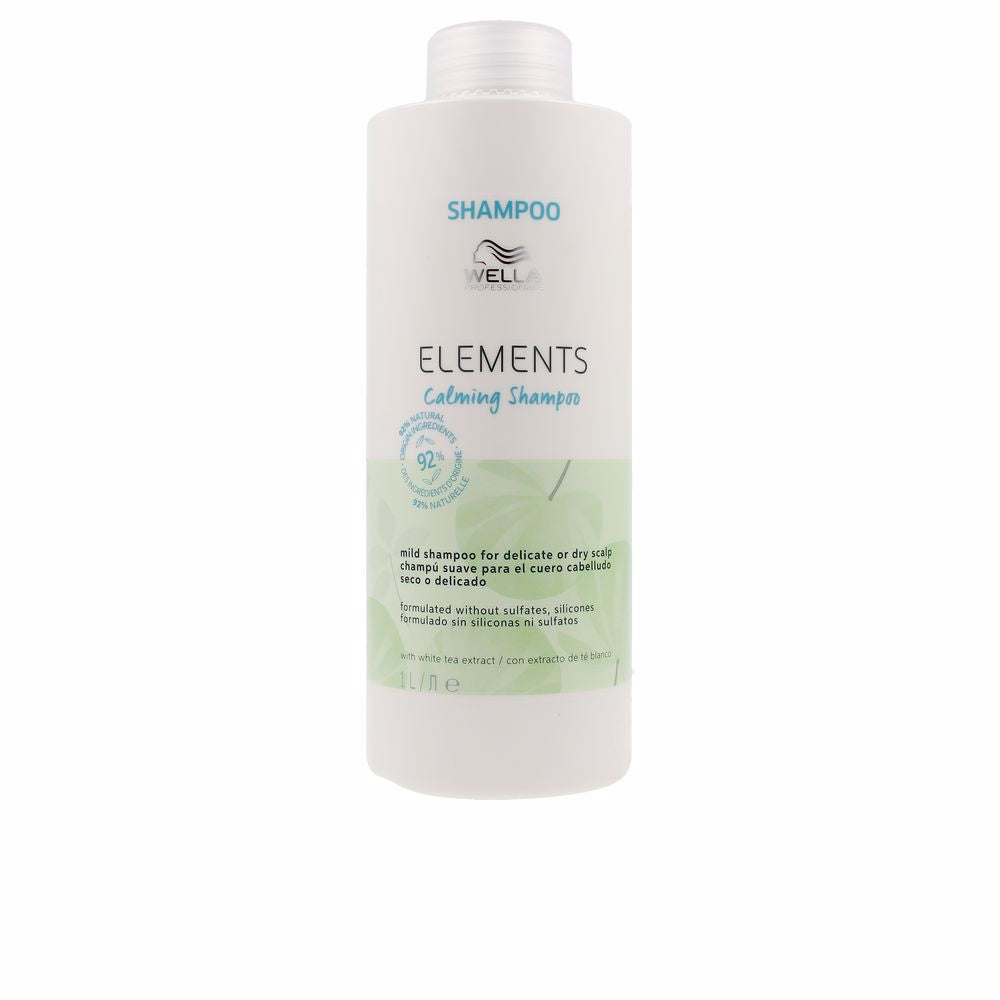 WELLA PROFESSIONALS ELEMENTS Natural Soothing Shampoo for Dry or Delicate Scalp 1000 ml