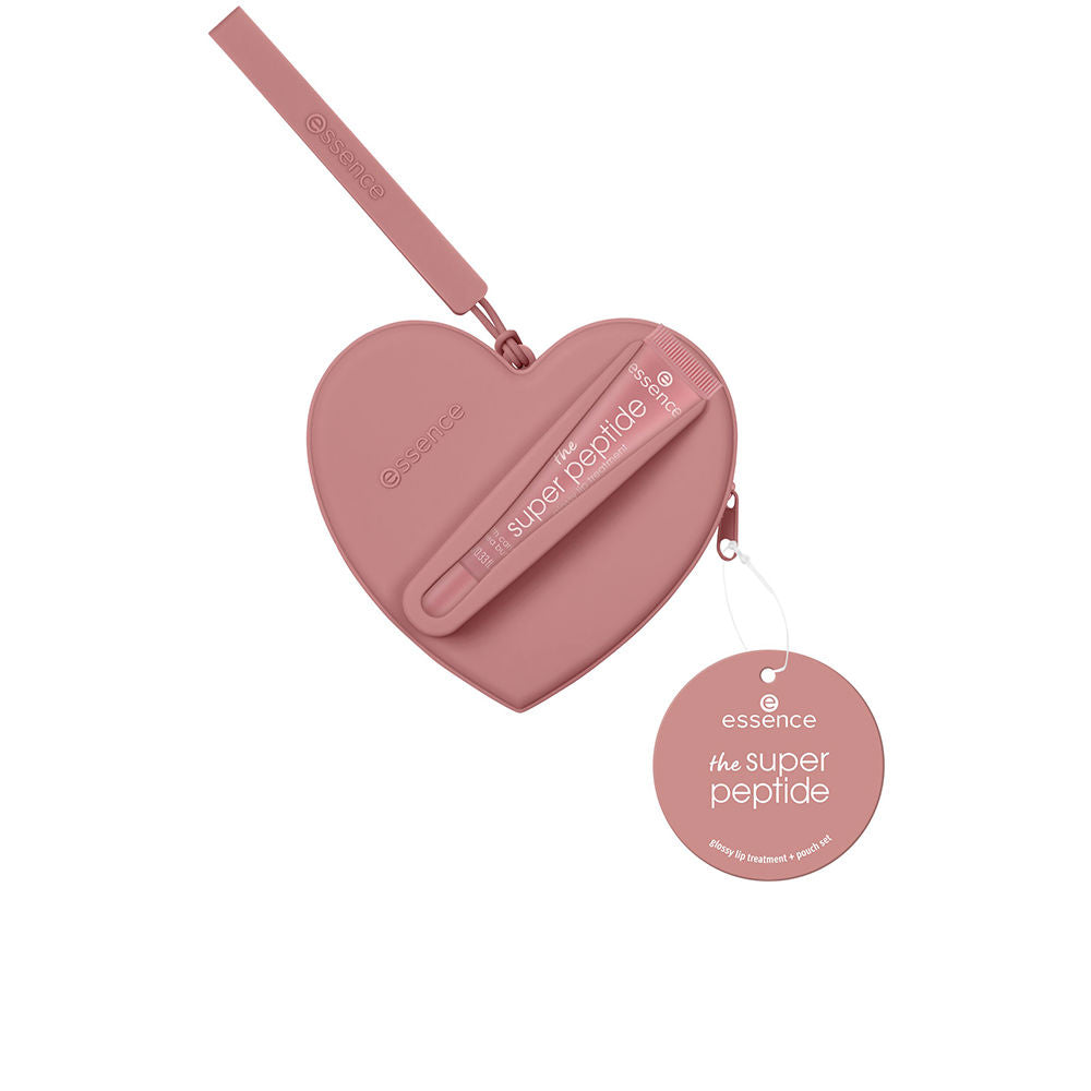 ESSENCE THE SUPER PEPTIDE lip treatment + limited edition coin purse 10 ml