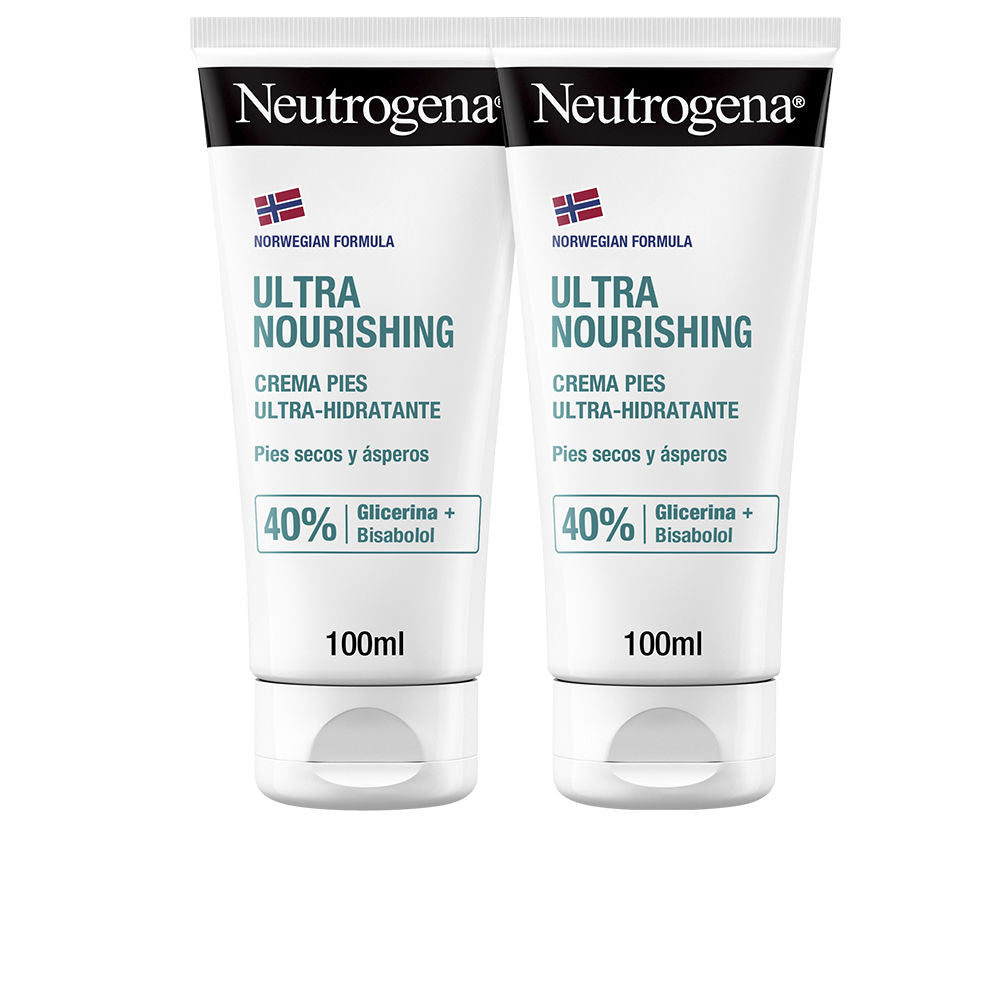 NEUTROGENA ULTRA-HYDRATING FOOT CREAM pack of 2 x 100 ml