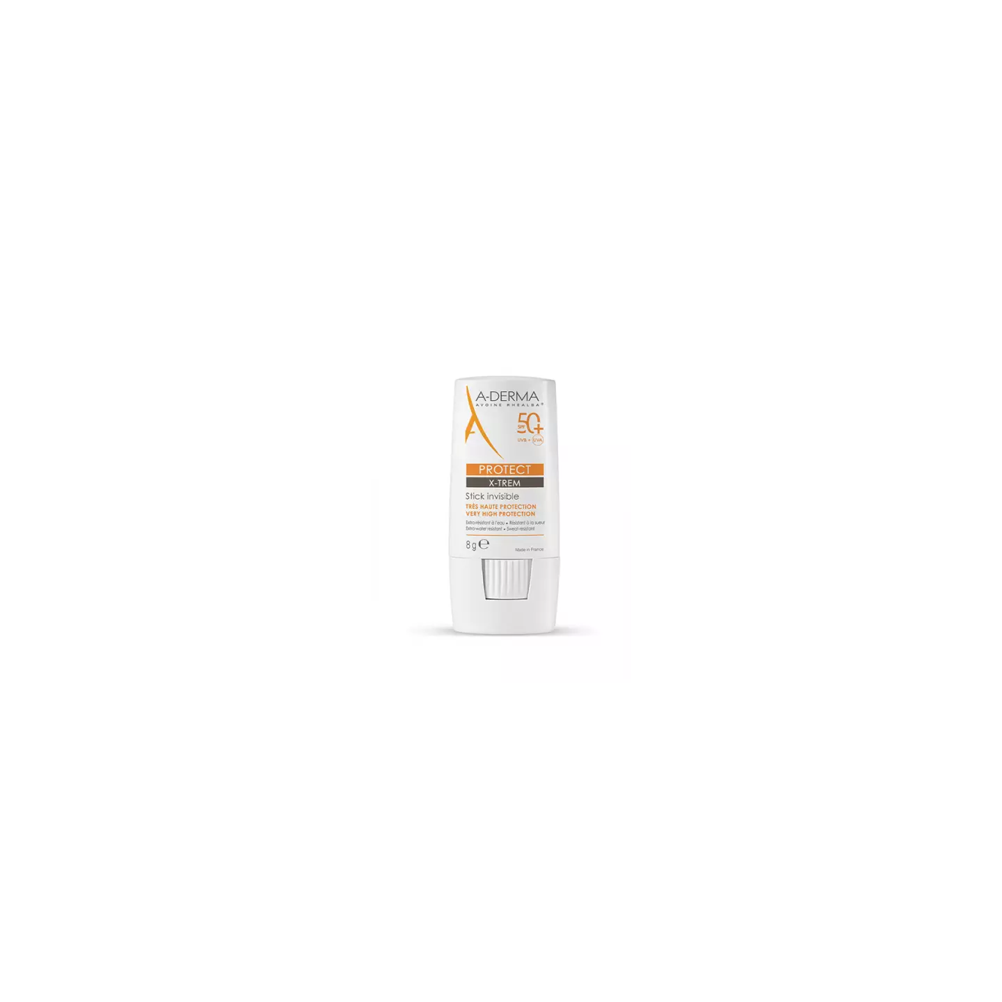 A-DERMA PROTECT X-TREM invisible solar stick SPF50+ 8 gr