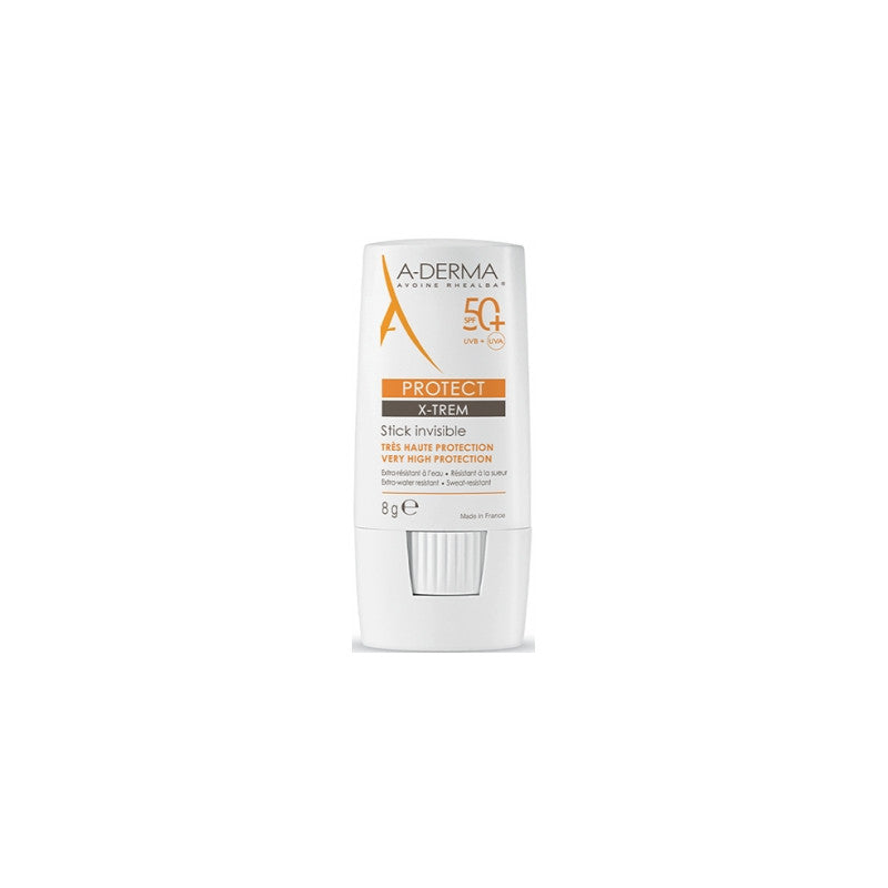 A-DERMA PROTECT X-TREM invisible solar stick SPF50+ 8 gr