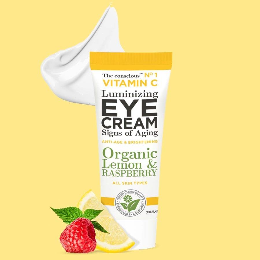 THE CONSCIOUS™ VITAMINA C crema occhi illuminante limone & lampone biologici 30 ml