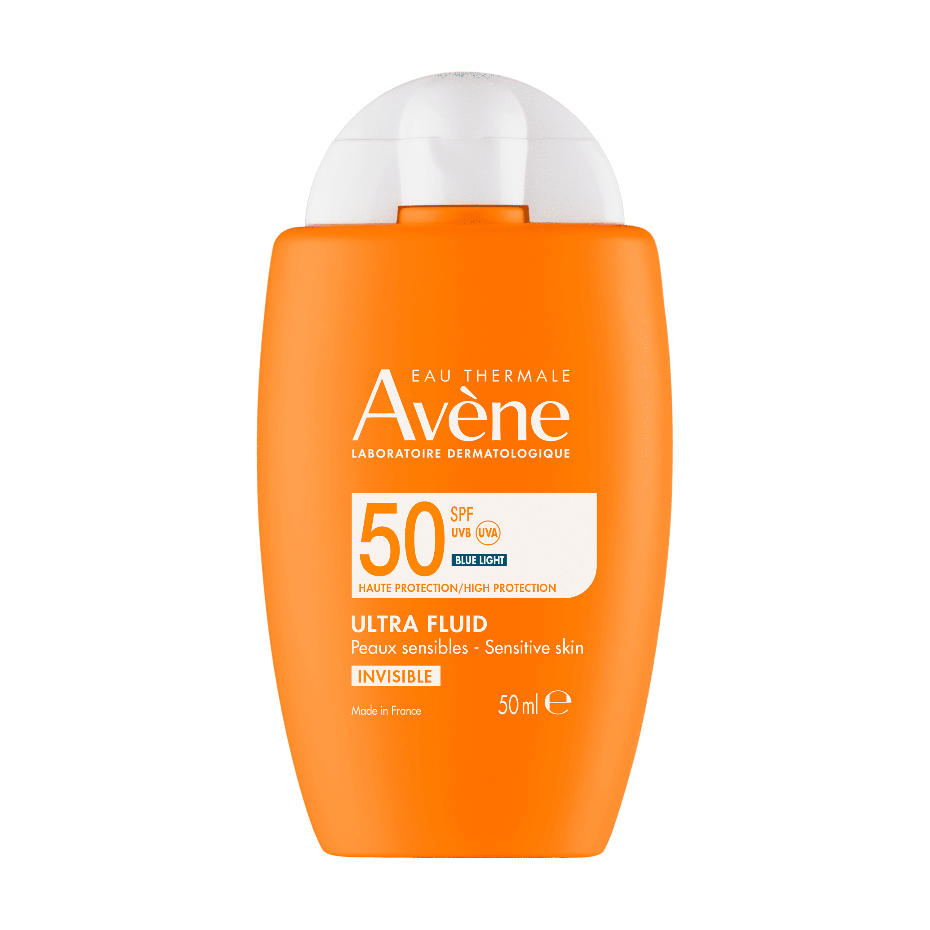 AVÈNE SOLAIRE ULTRA FLUID MAT PERFECT protezione solare viso universale SPF 50 50 ml