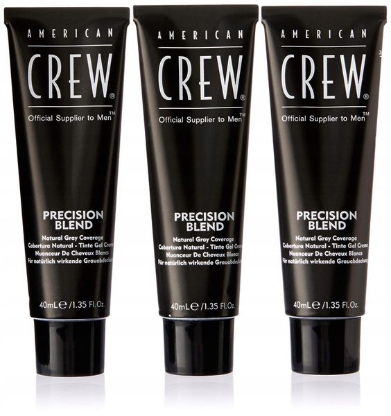 AMERICAN CREW PRECISION BLEND set #4-5 medium natural