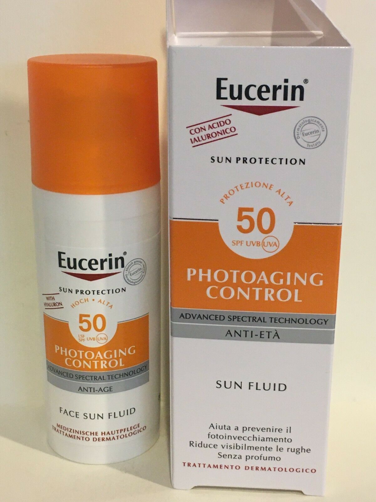 EUCERIN PHOTOAGING CONTROL ANTI-AGE sun fluid SPF50 50 ml