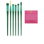 REAL TECHNIQUES NECTAR POP SO JELLY EYE MAKEUP BRUSH LOT 7 pz
