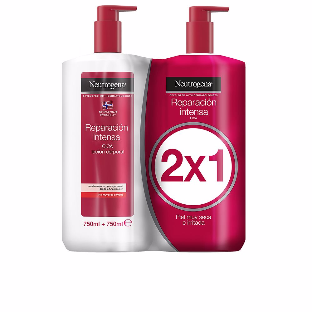 NEUTROGENA INTENSE REPAIR lotion for very dry skin pack 2 x 750 ml