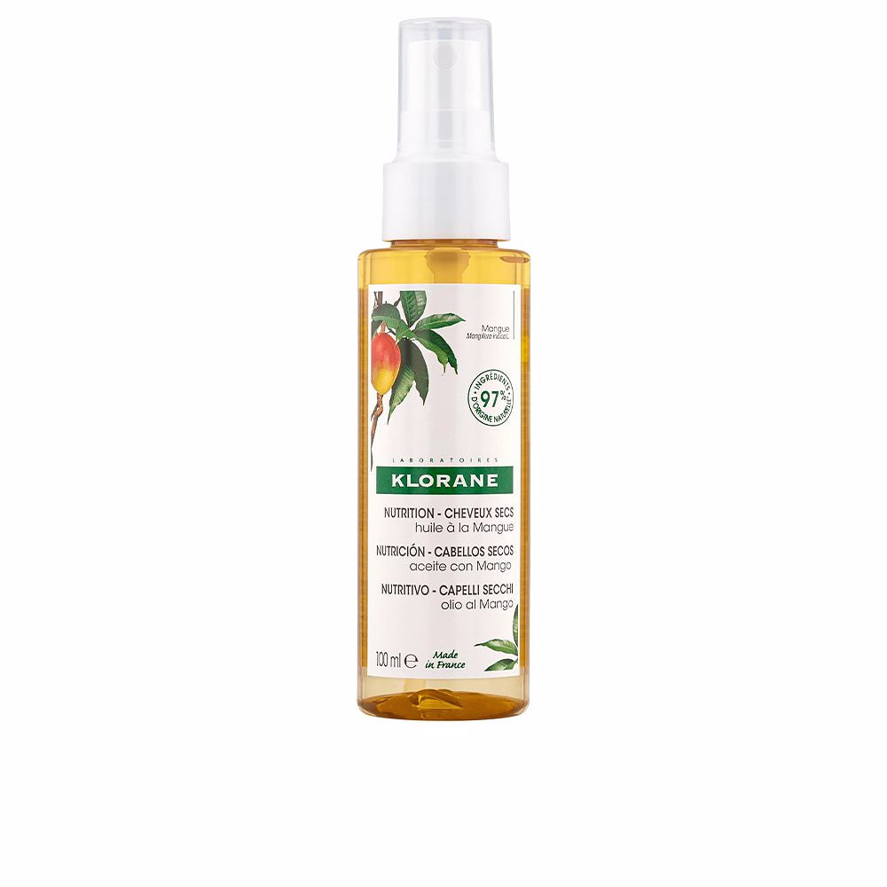 KLORANE AL MANGO nutrition oil for dry hair 100 ml