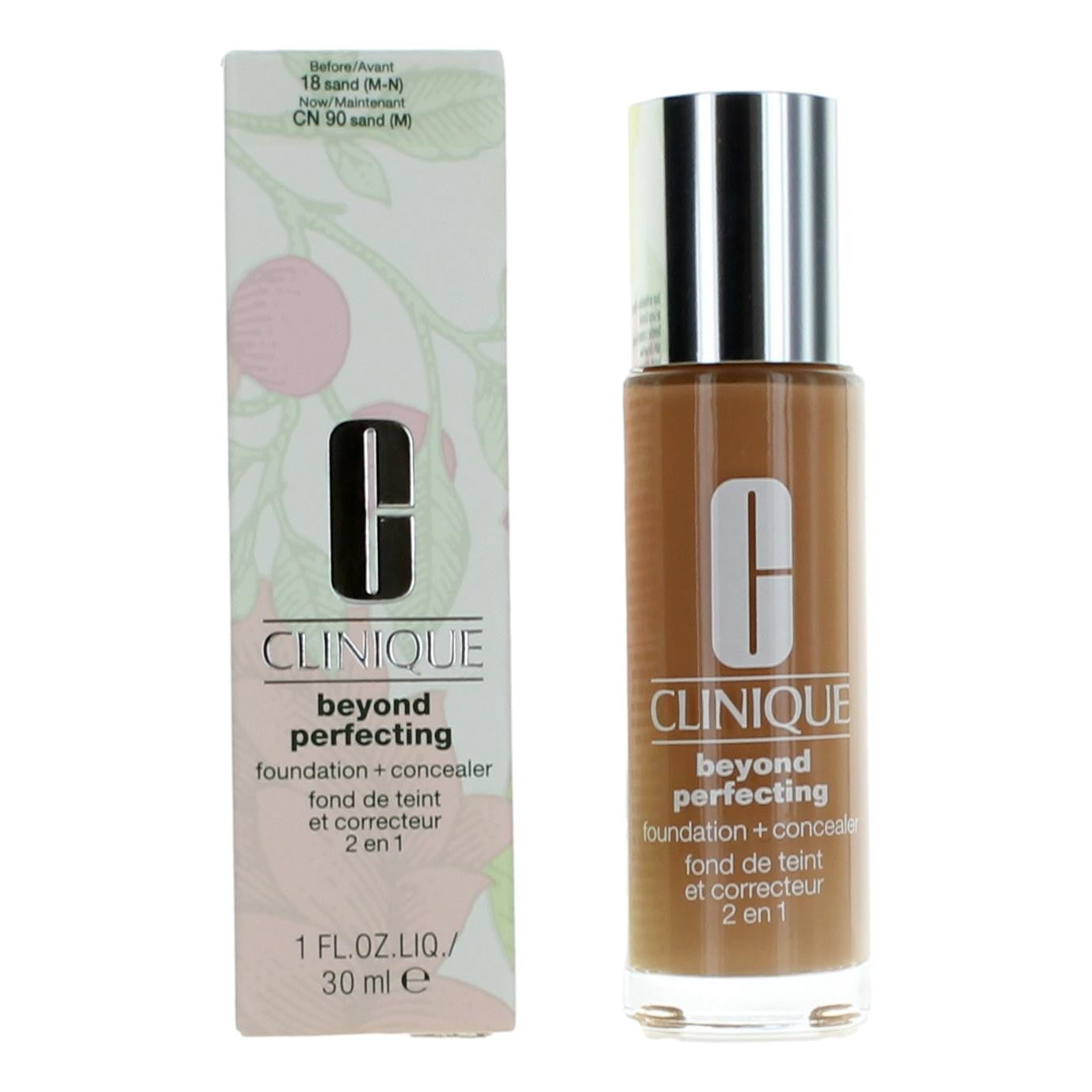 CLINIQUE BEYOND PERFECTING foundation + concealer #18-sand