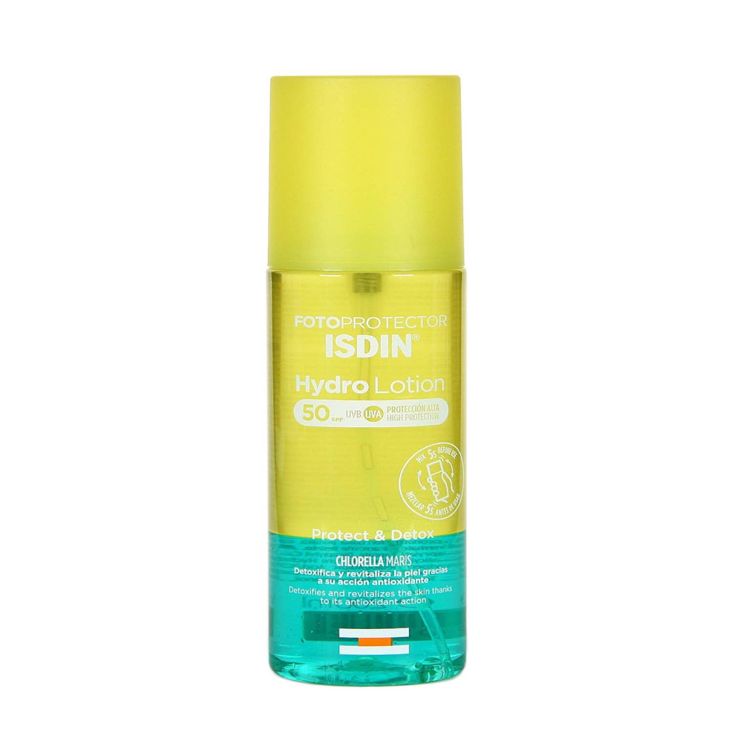 Crème Solaire ISDIN HYDROLOTION protectrice et oxygénante SPF50+ 200 ml