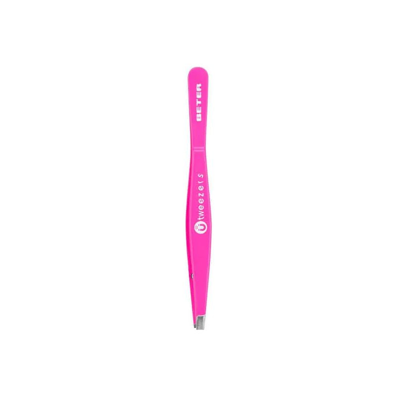 BETER PINZA depilar magnética punta recta #fucsia 1 u