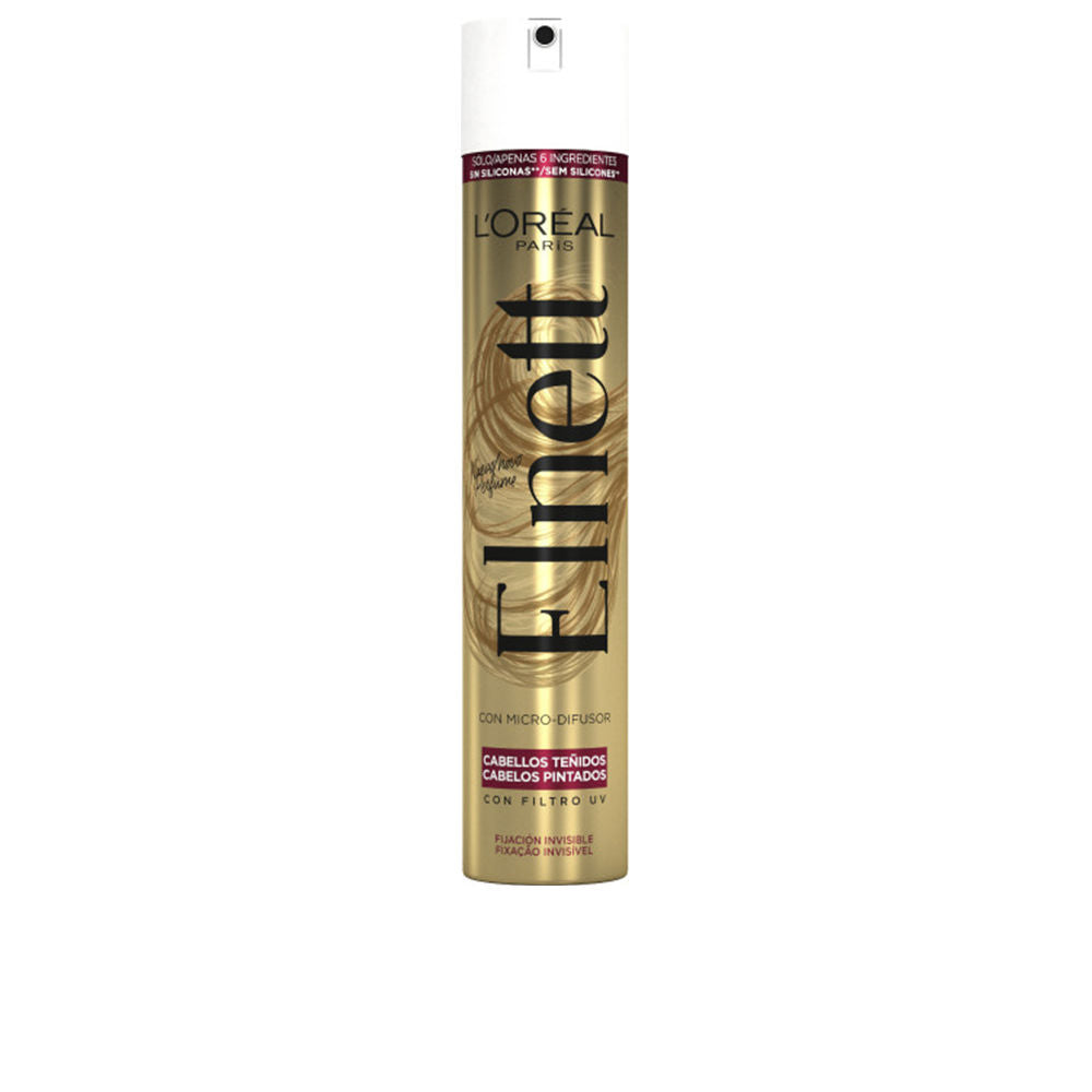 L'ORÉAL PARIS ELNETT strong hold hairspray for dyed hair 400 ml