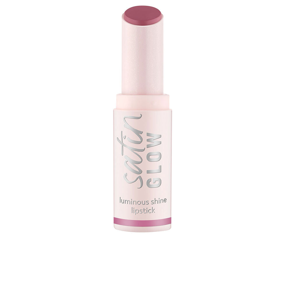 ESSENCE SATIN GLOW luminous shine lipstick #04-Let's Get Mauve 3.5 gr